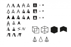 Initial Sketches of Logo Design
